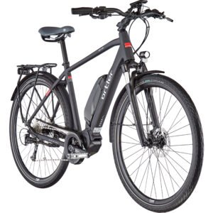 Vélos de trekking électriques Ortler E-Montana 400 noir