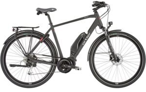 Vélos de trekking électriques Ortler E-Montana 500 noir