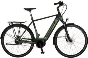 Vélos de ville électrique Kreidler Vitality Eco 8 Diamant Nexus RT vert