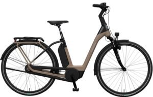 Vélos de ville électriques Kreidler Vitality Eco 2 Comfort Wave Nexus RT marron