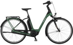 Vélos de ville électriques Kreidler Vitality Eco 3 Comfort Shimano Nexus Wave vert