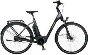 Vélos de ville électriques Kreidler Vitality Eco 6 Comfort Wave Nexus FL noir