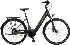 Vélos de ville électriques Kreidler Vitality Eco 8 Wave Nexus FL vert