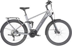 Vélos de ville électriques Ortler Bozen SUV Fully gris