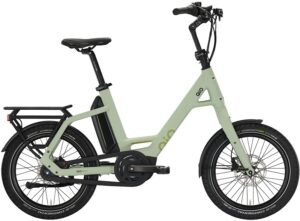 Vélos de ville électriques  QiO EINS A-8 Nexus RBN 47cm 20" olive