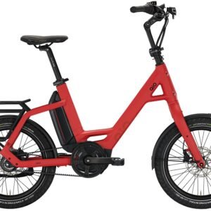 Vélos de ville électriques QiO EINS AP-8 Nexus RBN 20" rouge