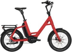 Vélos de ville électriques QiO EINS P-5 Nexus LL 20" rouge