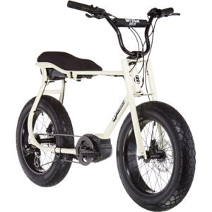 Vélos de ville électriques Ruff Cycles Lil'Buddy Bosch Active Line 300Wh blanc