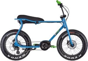 Vélos de ville électriques Ruff Cycles Lil'Buddy Bosch Active Line 300Wh bleu