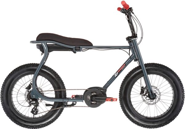 Vélos de ville électriques Ruff Cycles Lil'Buddy Bosch Active Line 500Wh gris