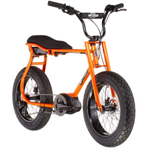 Vélos de ville électriques Ruff Cycles Lil'Buddy Bosch Performance Line CX 500Wh orange