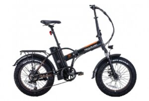 WEGOBOARD - Vélo SuperBike + 1 Batterie supplémentaire NOIR-ORANGE