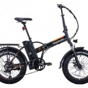 WEGOBOARD - Vélo SuperBike + 1 Batterie supplémentaire NOIR-ORANGE