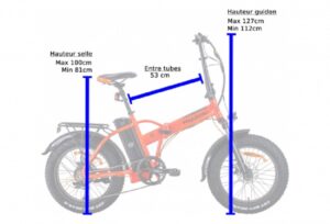 WEGOBOARD Vélo Super Bike ORANGE