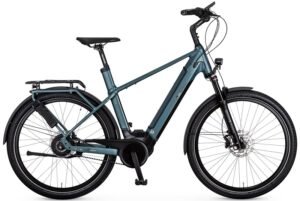 e-bike manufaktur 8CHT - City E-Bike with Belt Drive - 2022 - greengrey matt