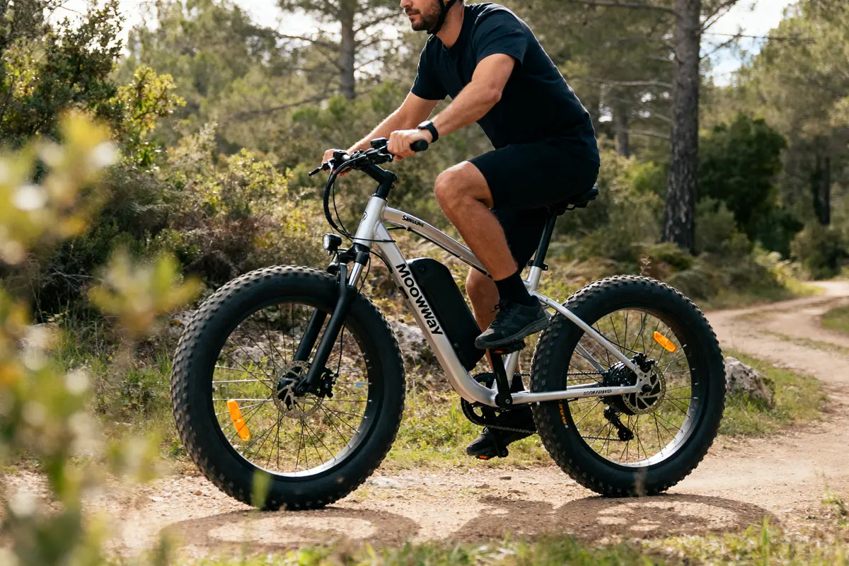 Fatbike Moovway : le vélo électrique tout-terrain pliable