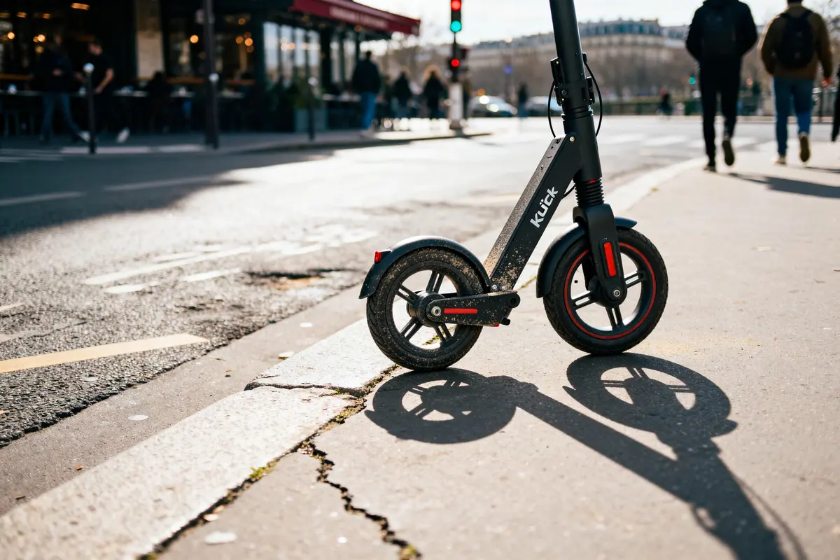 Kuickwheel Aspire Pro : trottinette électrique urbaine fiable