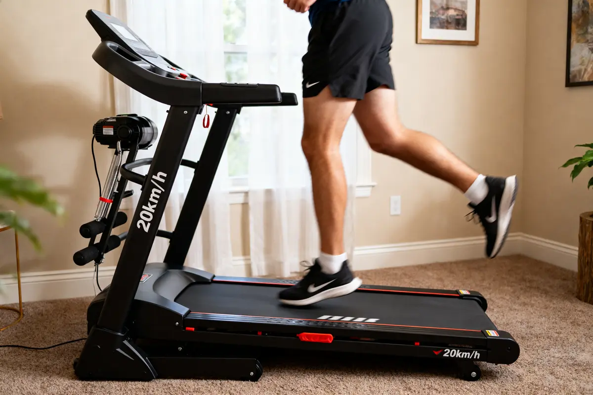 Tapis de course 20 km h : Meilleurs modèles pliables et Pro