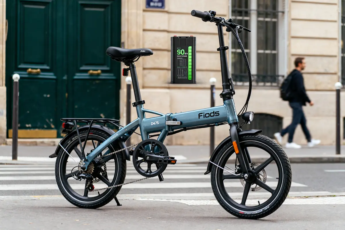 Fiido D4S : vélo électrique pliant 20″ ultra performant