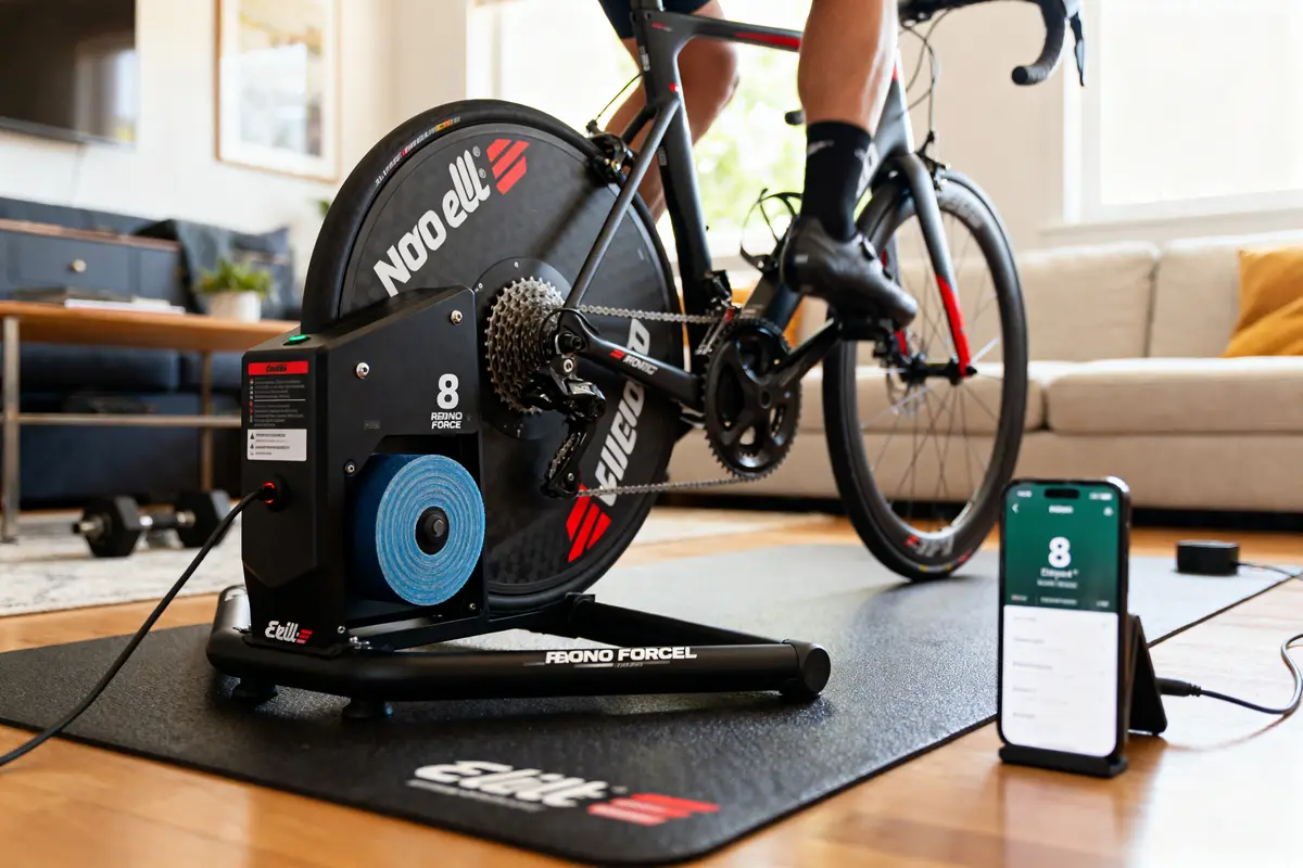 Home trainer Elite Novo Force : avis, test et pack complet