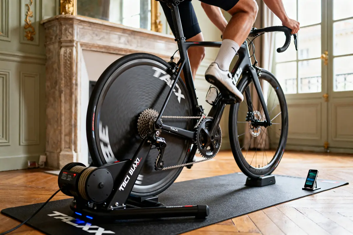 Tacx Galaxia : home trainer à rouleaux T1100 pour cyclistes